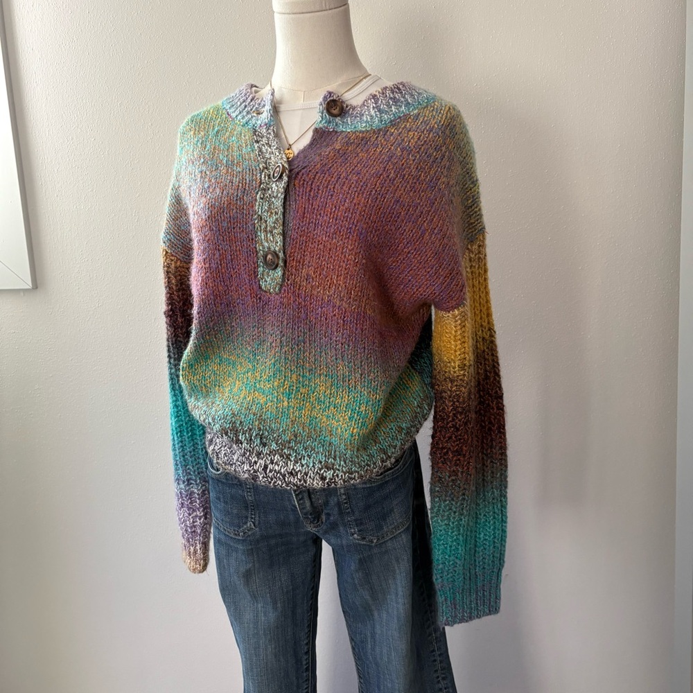 Ramy Brook Ombré Sweater